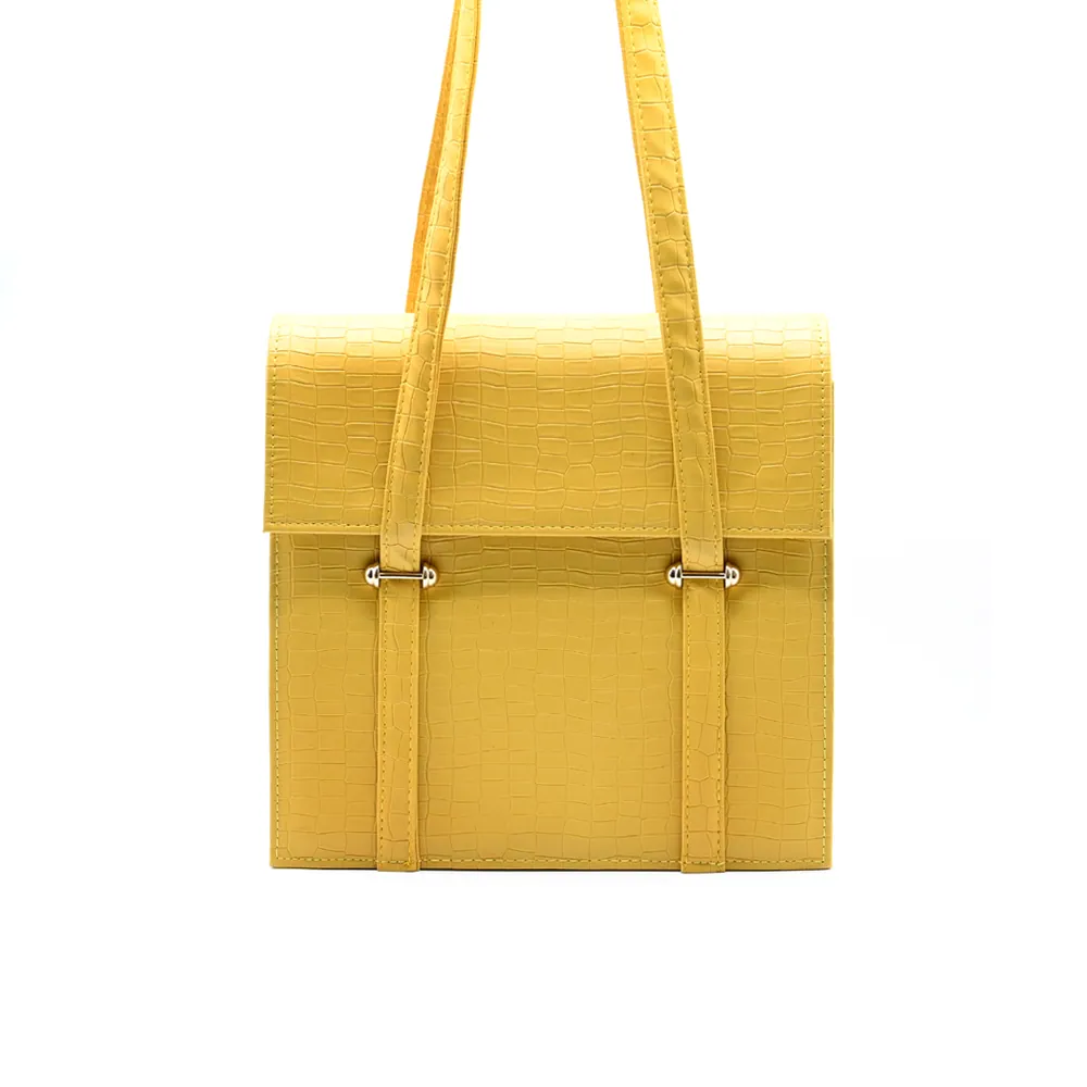 Demin Bag - Yellow, view 4