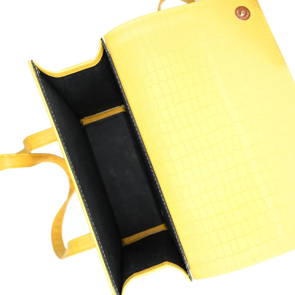 Demin Bag - Yellow, view 5