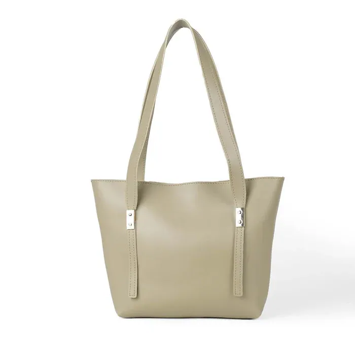 Grace Trio Handbag Set of 3 Beige, view 3