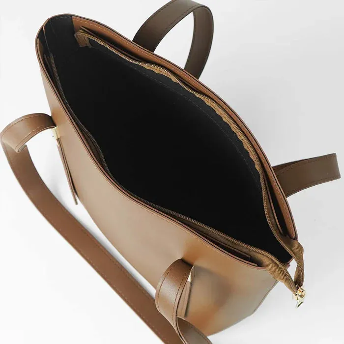 Grace Trio Handbag Set of 3 Brown, view 6