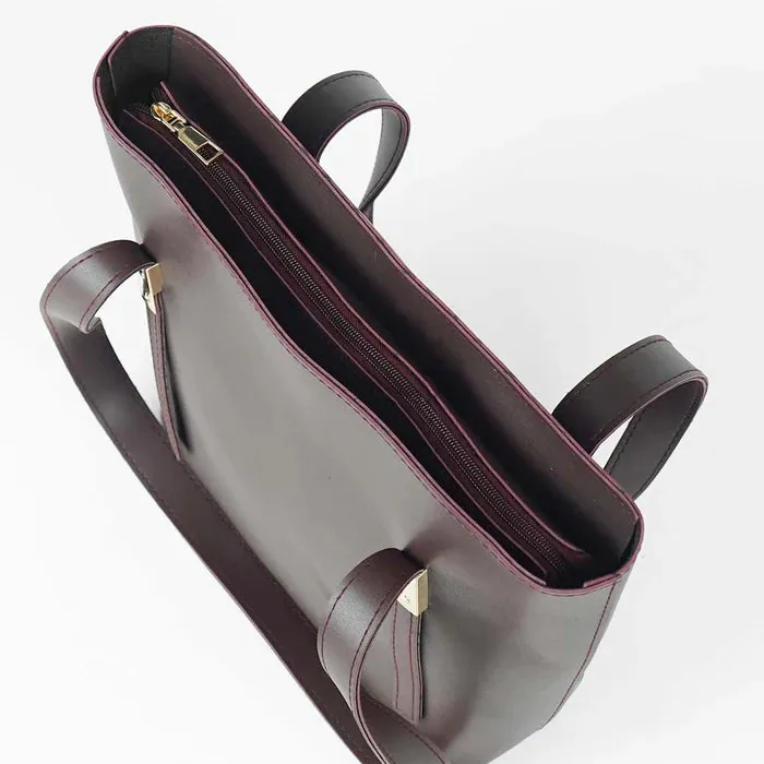 Grace Trio Handbag Set of 3 Chocolate Brown, view 5