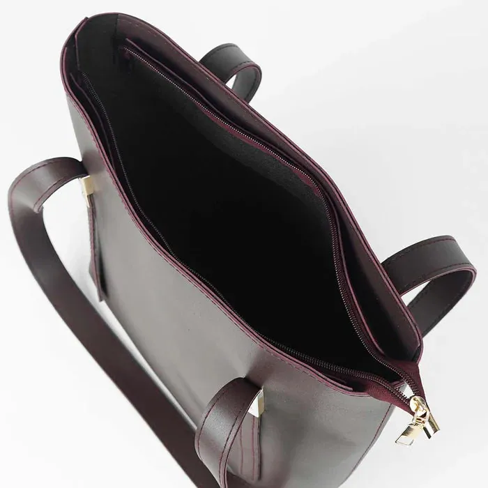 Grace Trio Handbag Set of 3 Chocolate Brown, view 6