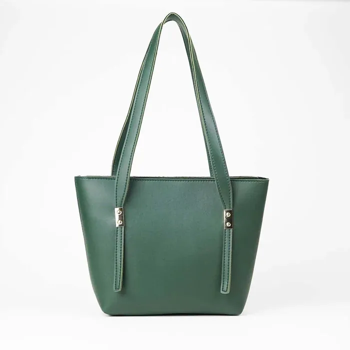 Grace Trio Handbag Set of 3 Green, view 3