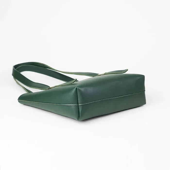 Grace Trio Handbag Set of 3 Green, view 6