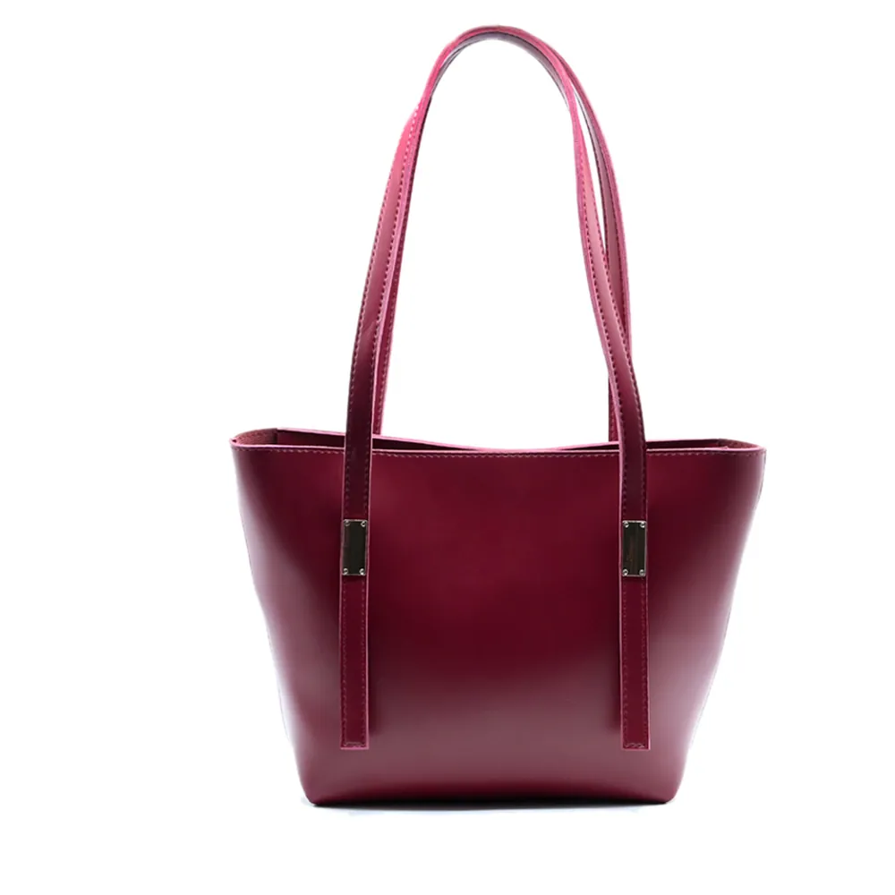 Grace Trio Handbag Set of 3 Maroon, view 3
