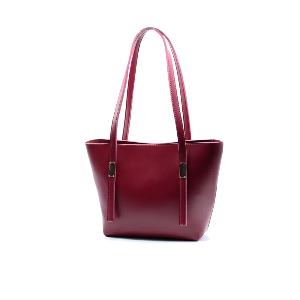 Grace Trio Handbag Set of 3 Maroon, view 4