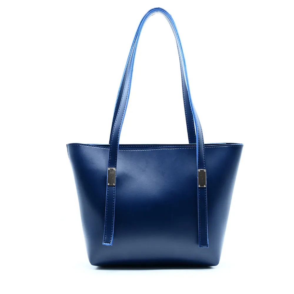 Grace Trio Handbag Set of 3 Navy Blue, view 3