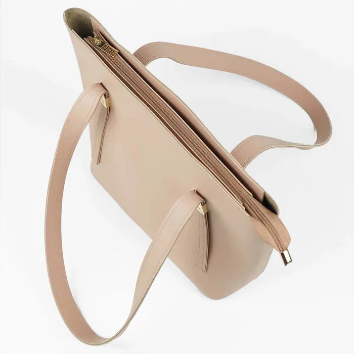 Grace Trio Handbag Set of 3 Peach, view 5