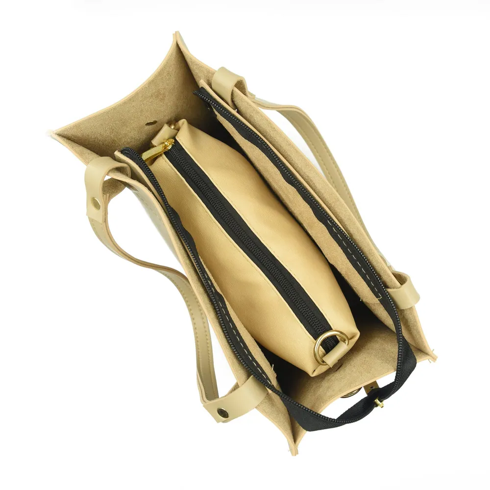 Mystique Handbag - Beige, view 6