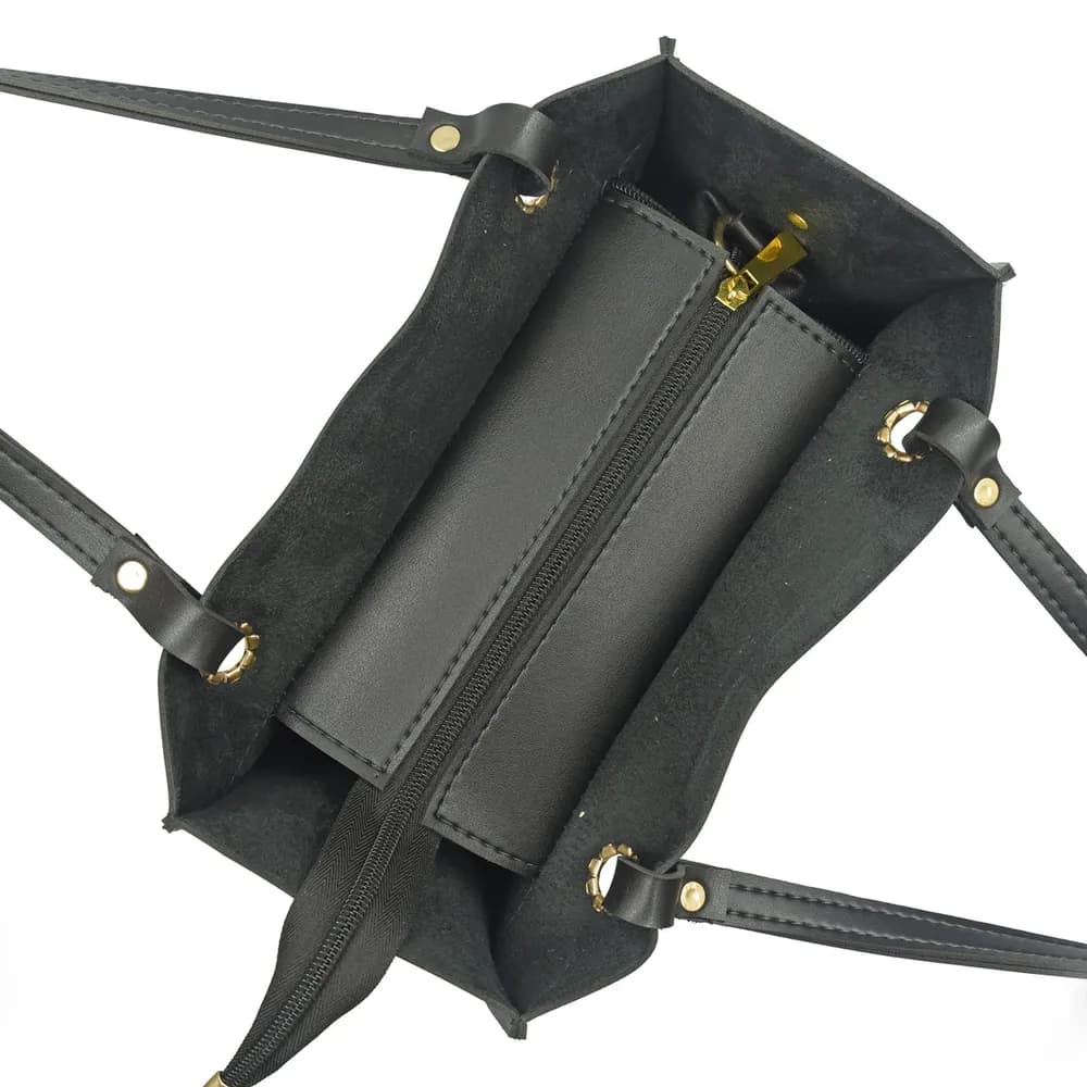 Mystique Handbag - Black, view 5