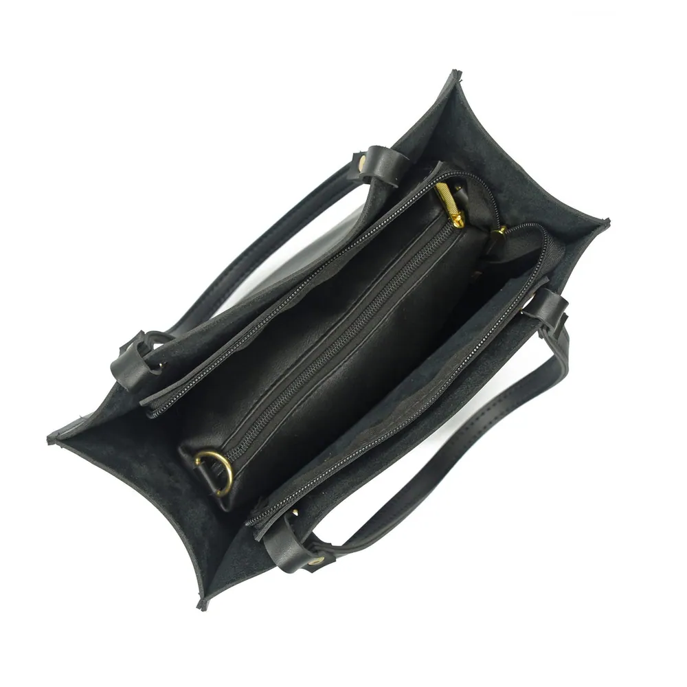 Mystique Handbag - Black, view 6
