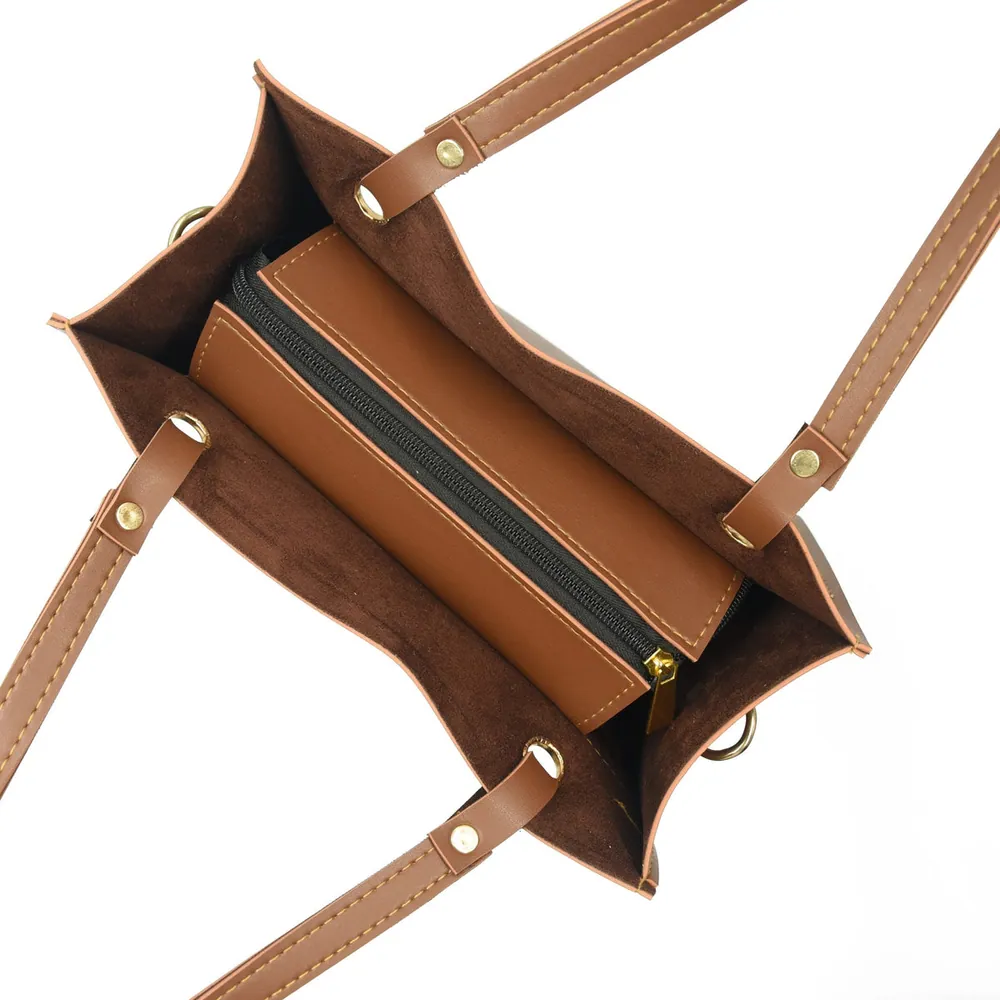 Mystique Handbag - Brown, view 5
