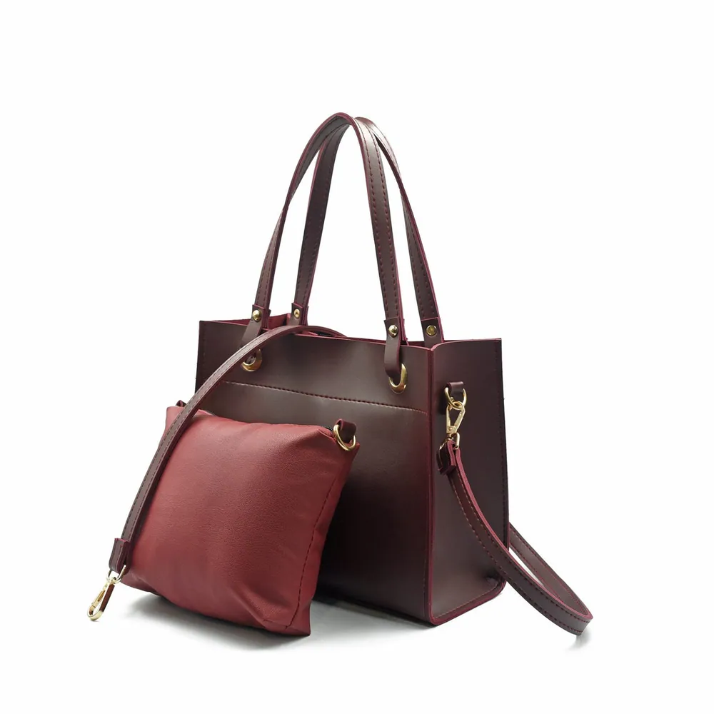 Mystique Handbag - Maroon, view 2
