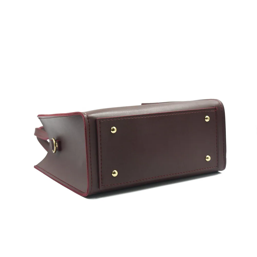 Mystique Handbag - Maroon, view 4