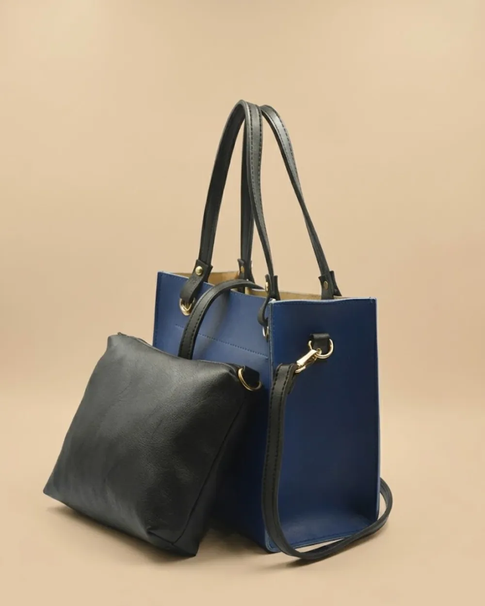 Mystique Handbag - Navy Blue, view 1