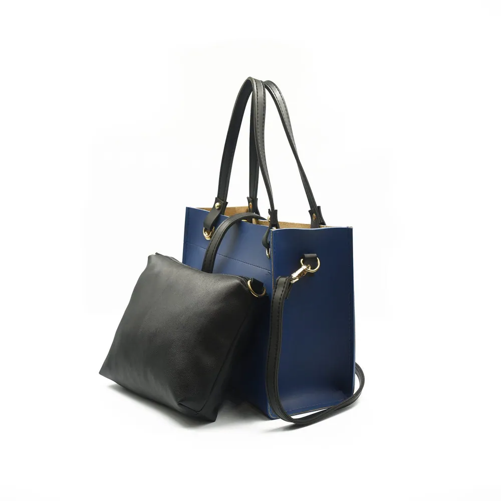 Mystique Handbag - Navy Blue, view 2