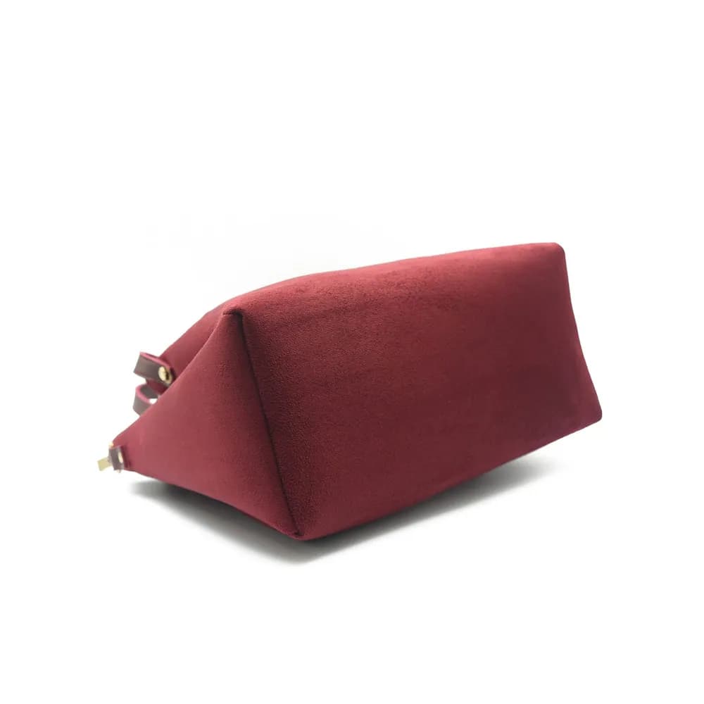 Quaint Top Handle Tote Bag - Maroon, view 5