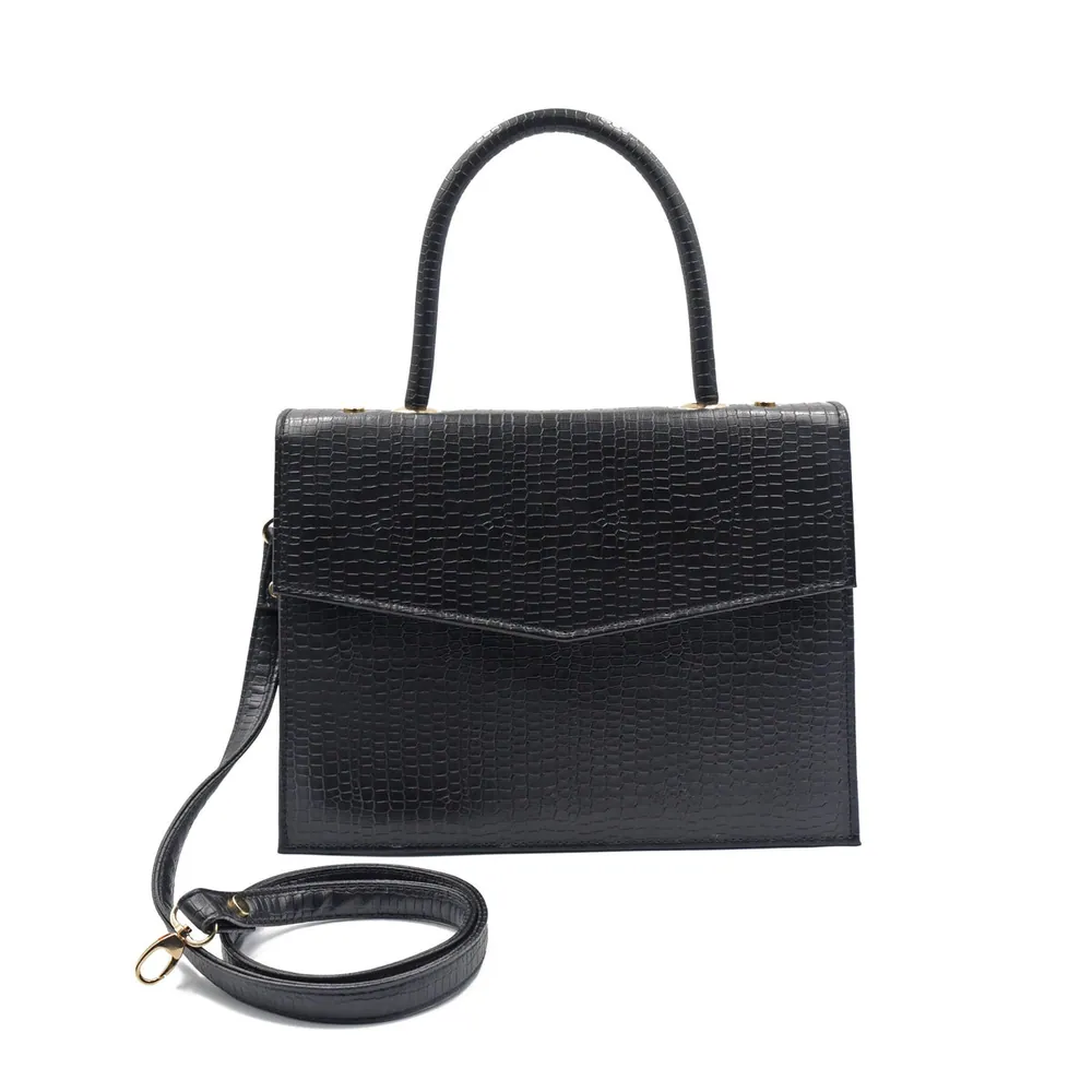 Statique Handbag For Women - Black, view 2