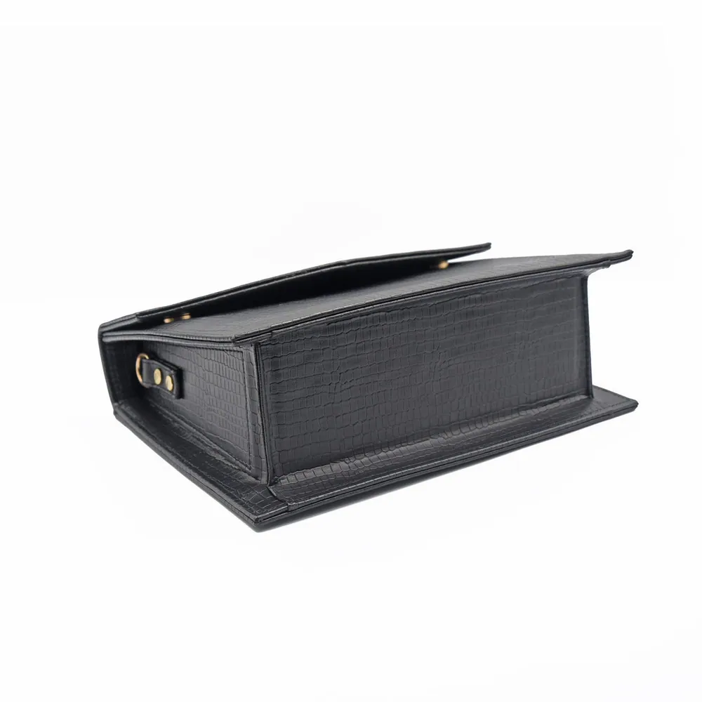 Statique Handbag For Women - Black, view 4