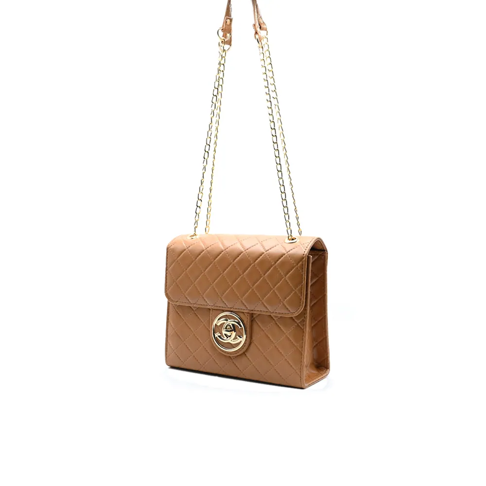 Trendy Chain Stylish Bag Brown, view 3