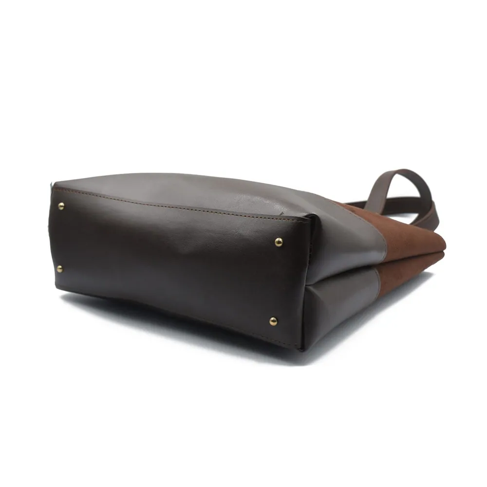ClassiCarry Tote Bag - Dark Brown, view 4