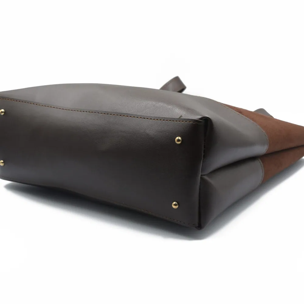 ClassiCarry Tote Bag - Dark Brown, view 5