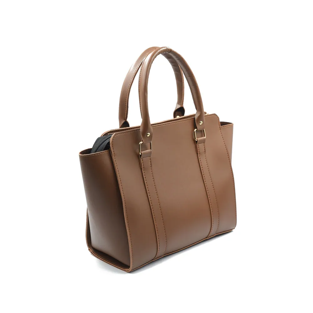 Eclat Tote Bag - Brown, view 4