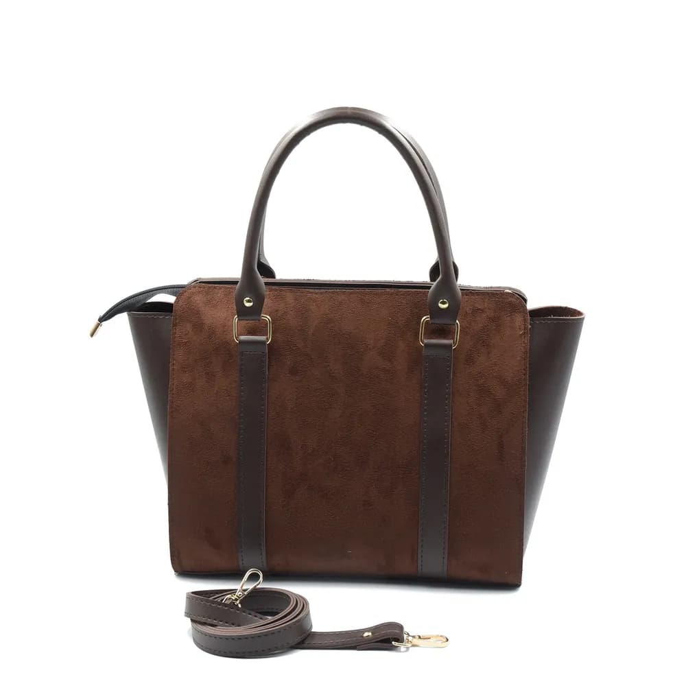 Eclat Tote Bag - Dark Brown, view 3