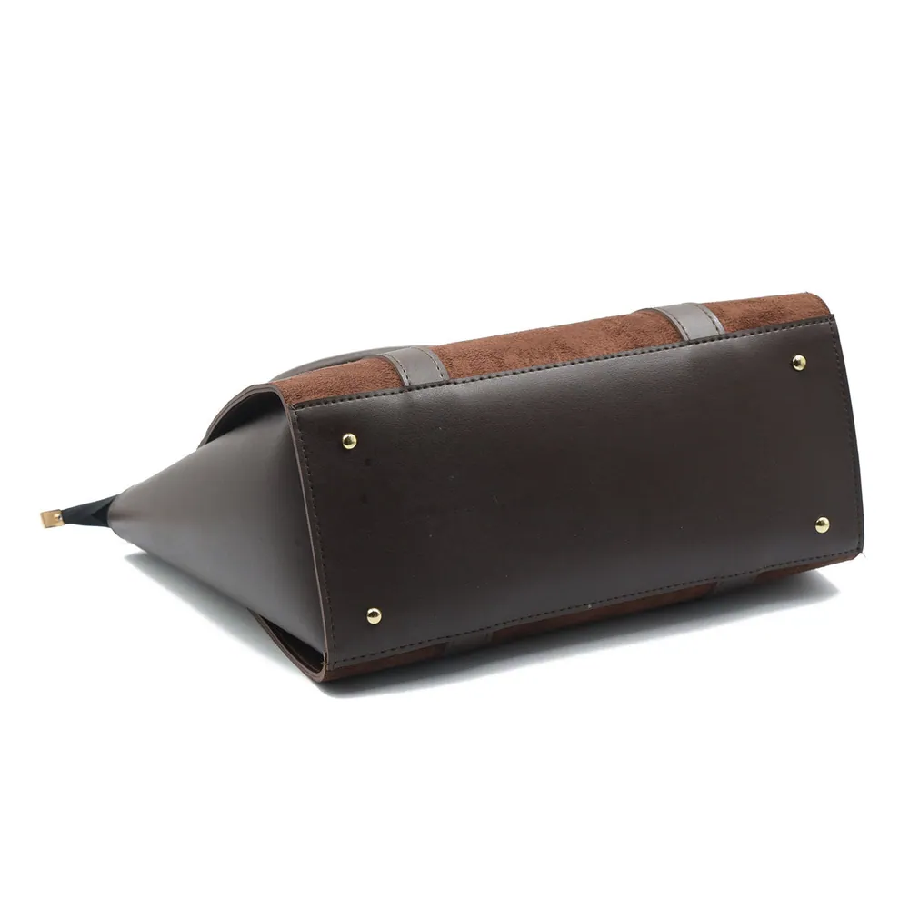 Eclat Tote Bag - Dark Brown, view 5