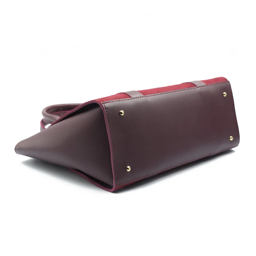 Eclat Tote Bag - Maroon, view 5