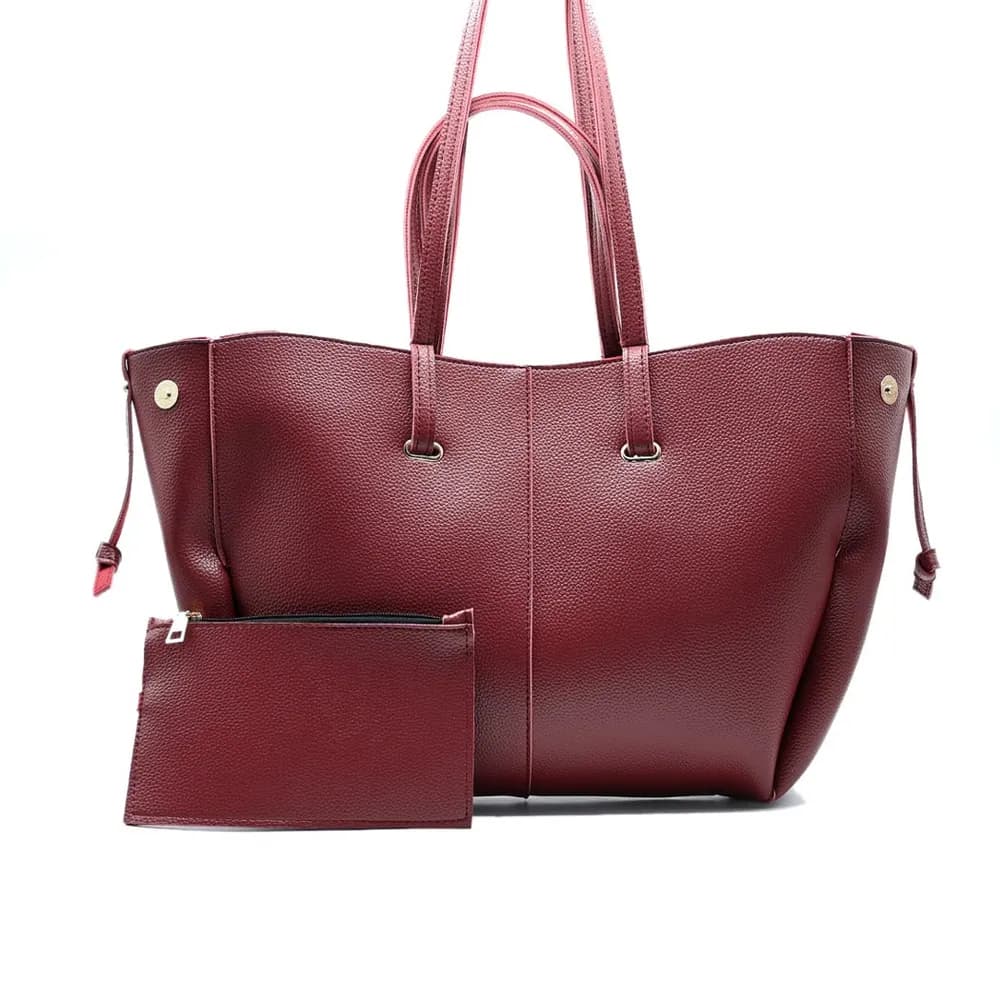 Flexo Tote Bags - Maroon, view 2