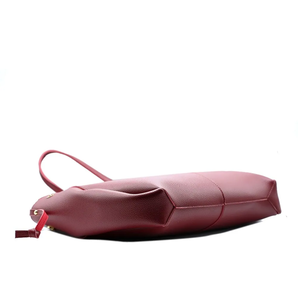 Flexo Tote Bags - Maroon, view 4