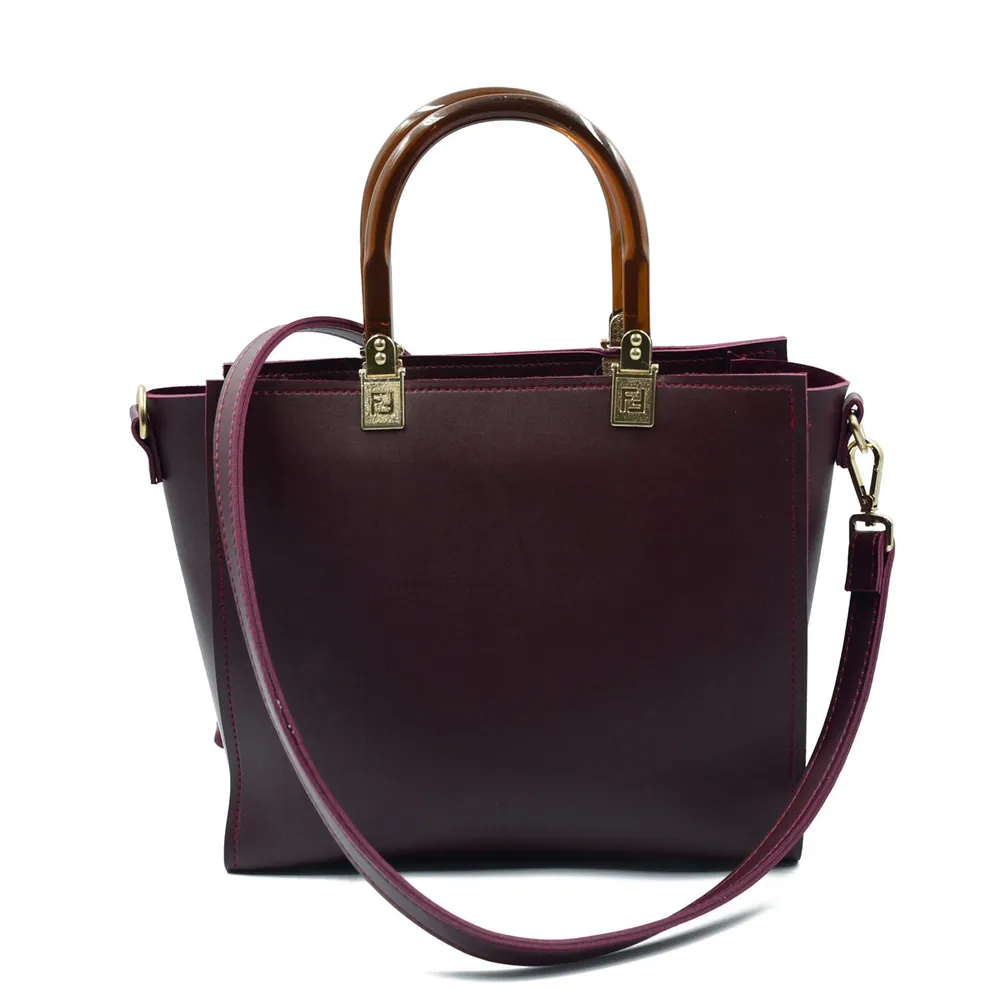 Gracea Tote Bag - Maroon, view 2