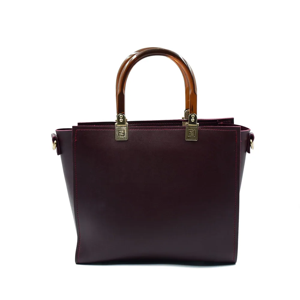 Gracea Tote Bag - Maroon, view 3