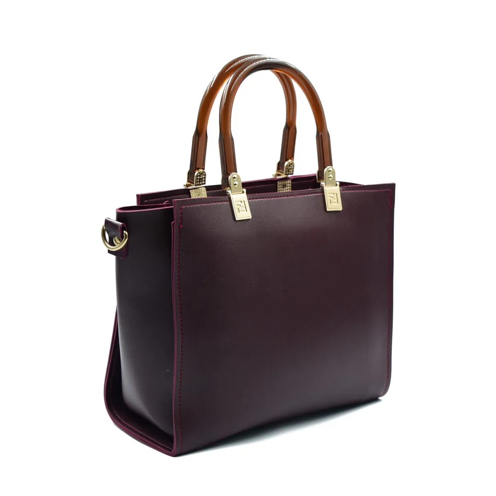 Gracea Tote Bag - Maroon, view 4
