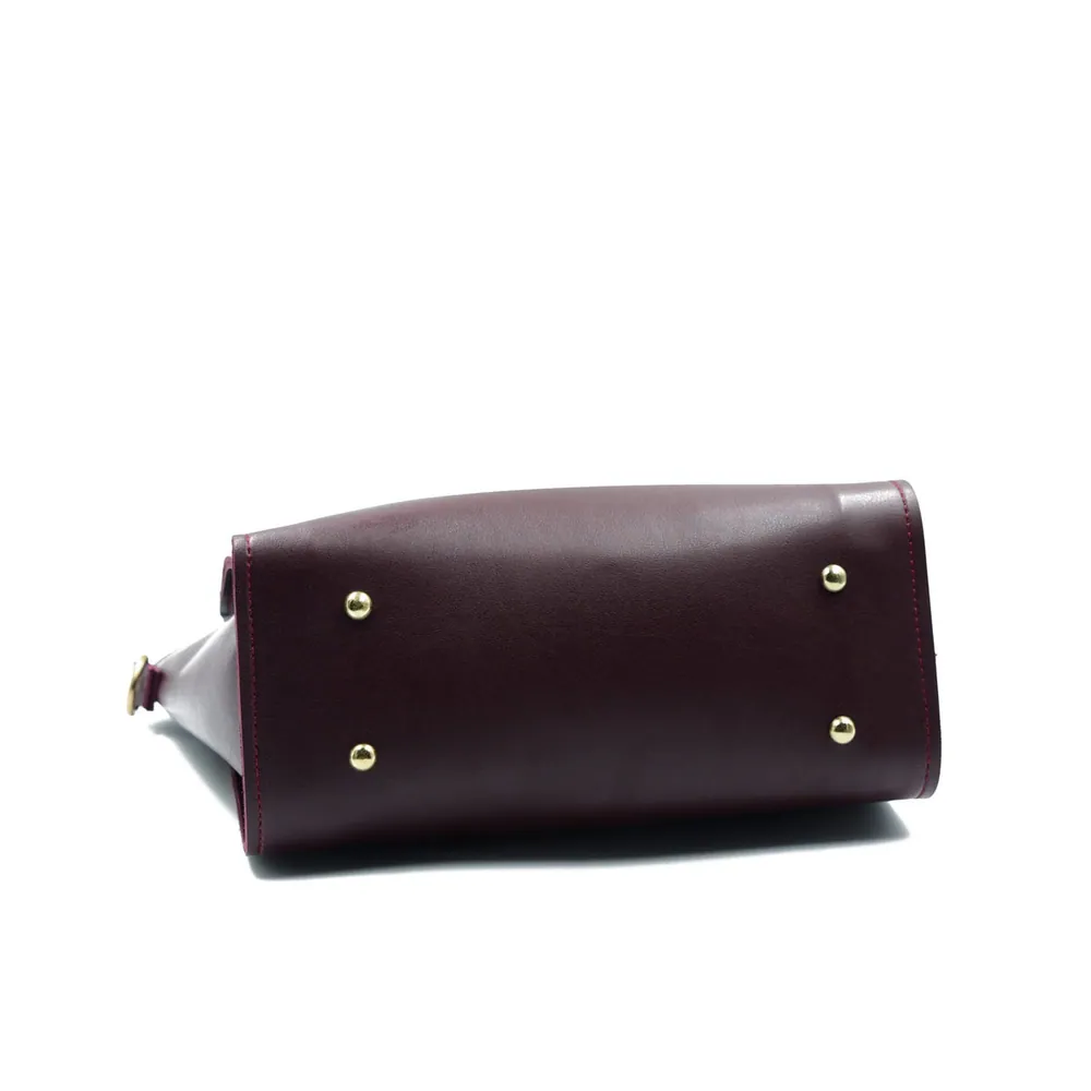 Gracea Tote Bag - Maroon, view 5