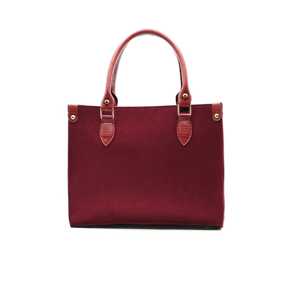 Maroon Hobo Handbag for Women, view 2