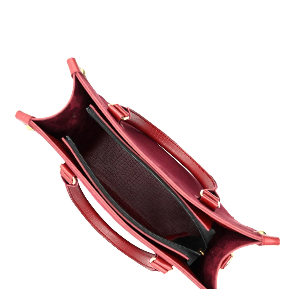 Maroon Hobo Handbag for Women, view 6
