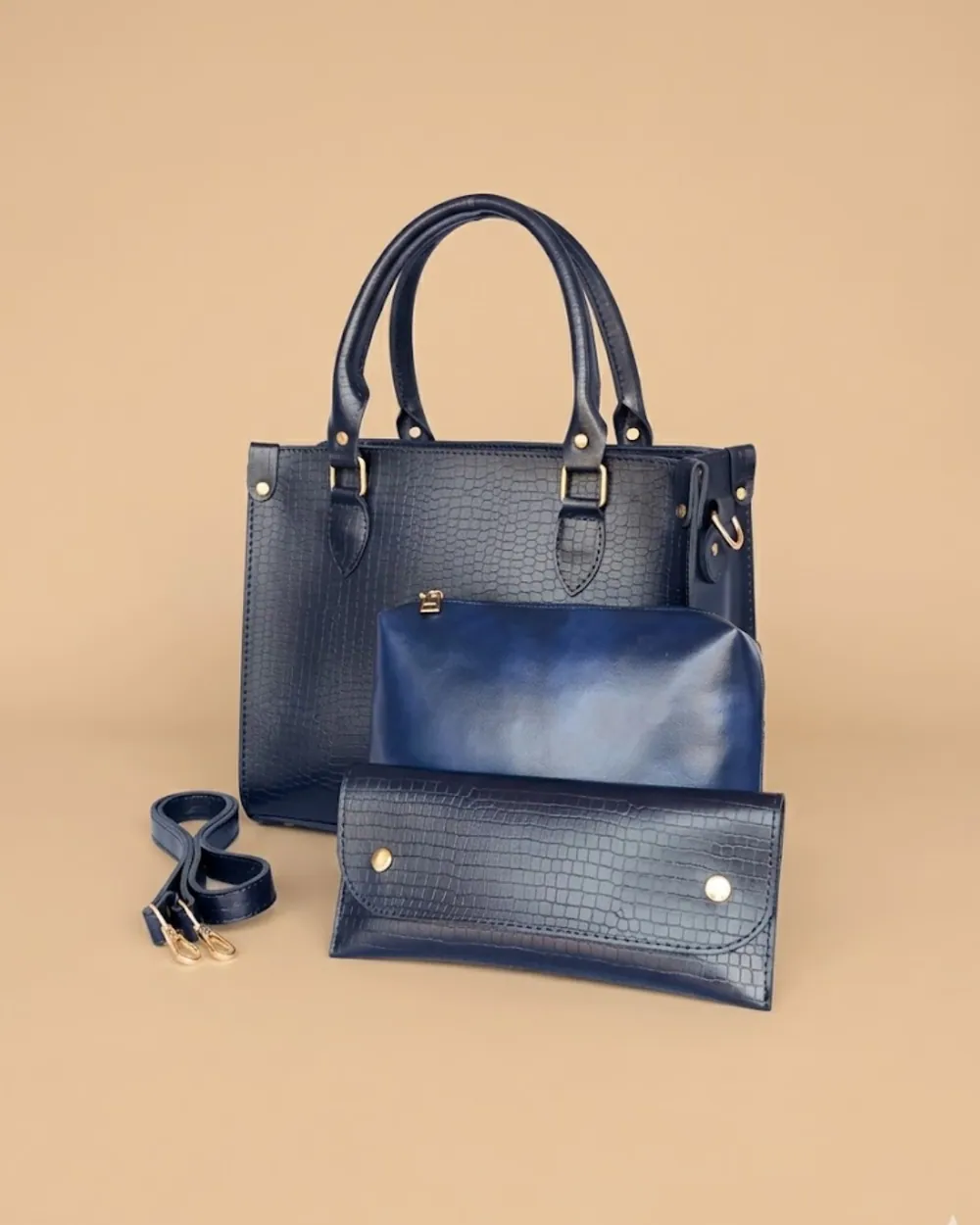 Navy Blue Hobo Handbag for Women, view 1