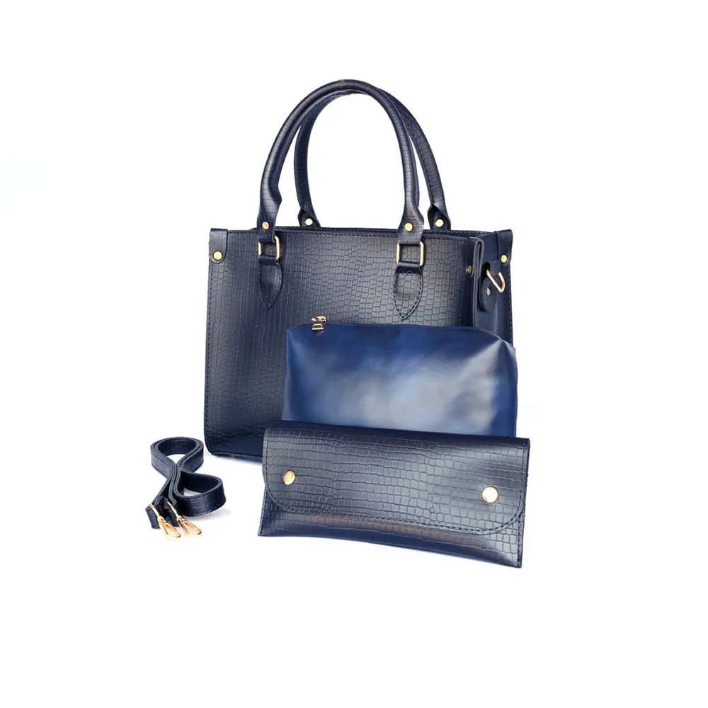 Navy Blue Hobo Handbag for Women, view 6