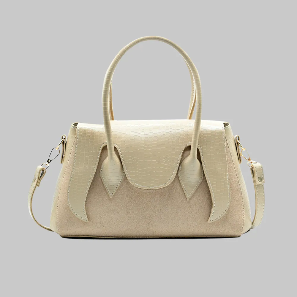 Seren Tote Satchel Handbag for Women – Camel, view 1