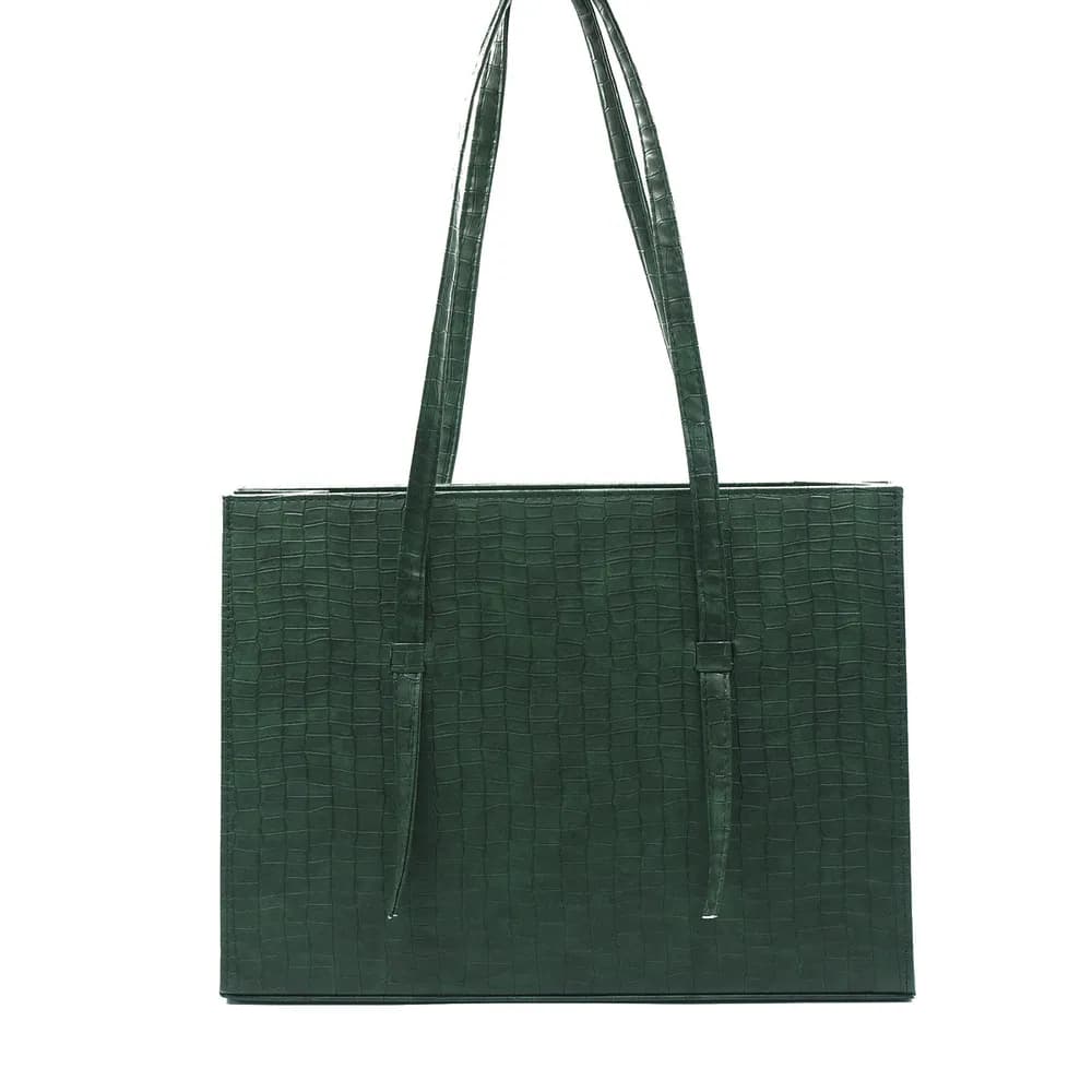 Trendiq Large Capacity Handbag - Green, view 2
