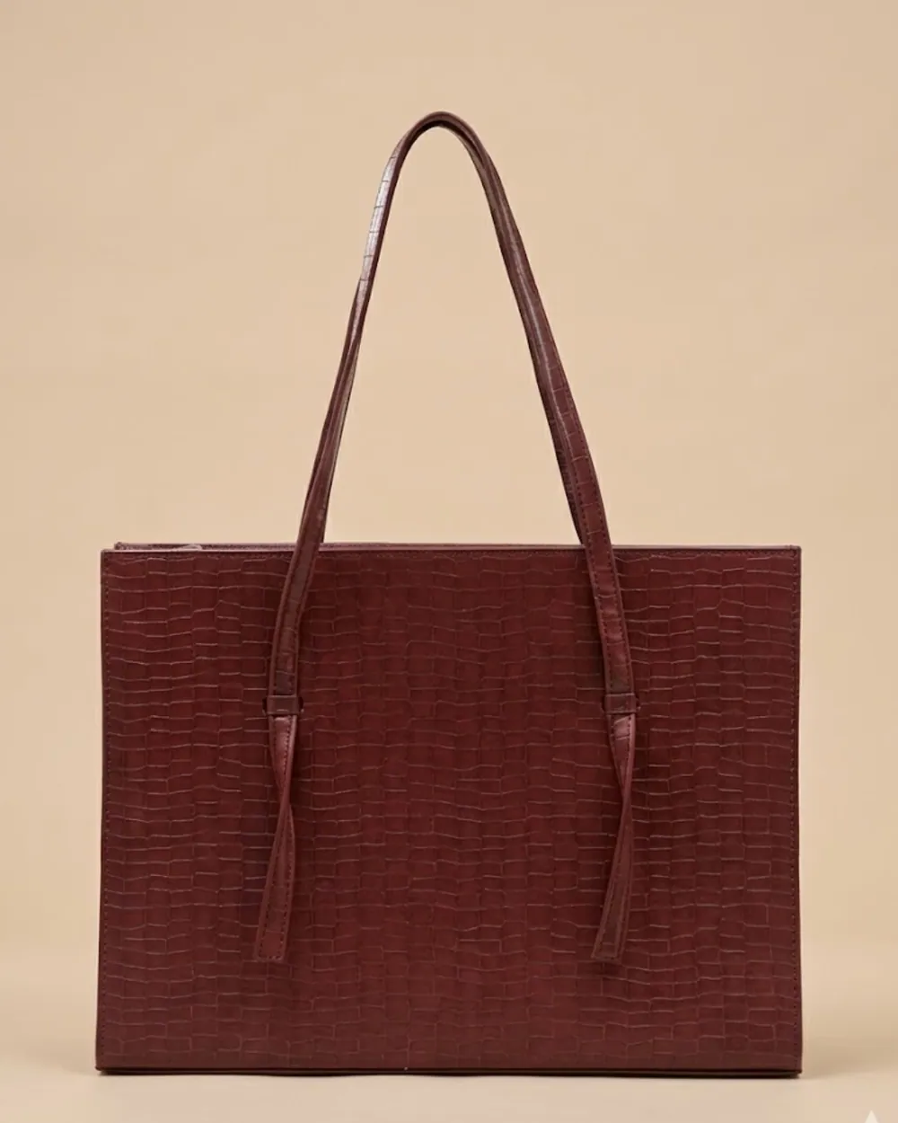 Trendiq Large Capacity Handbag - Maroon, view 1