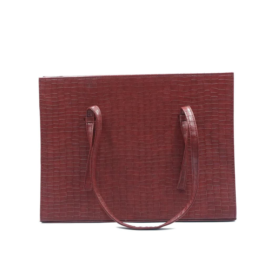 Trendiq Large Capacity Handbag - Maroon, view 4