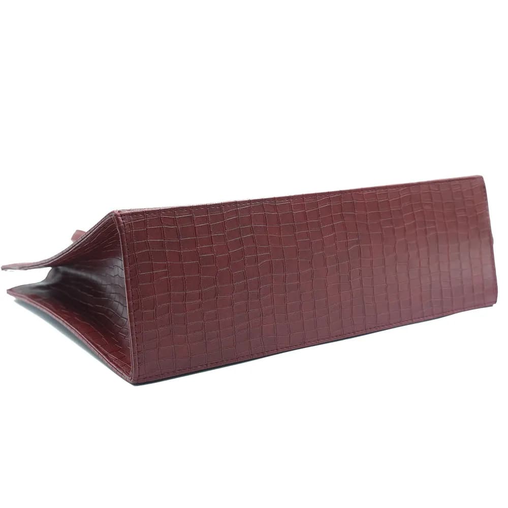 Trendiq Large Capacity Handbag - Maroon, view 5
