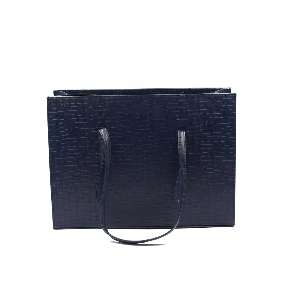 Trendiq Large Capacity Handbag - Navy Blue, view 3