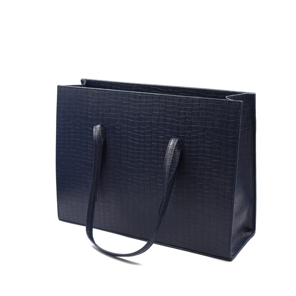 Trendiq Large Capacity Handbag - Navy Blue, view 6