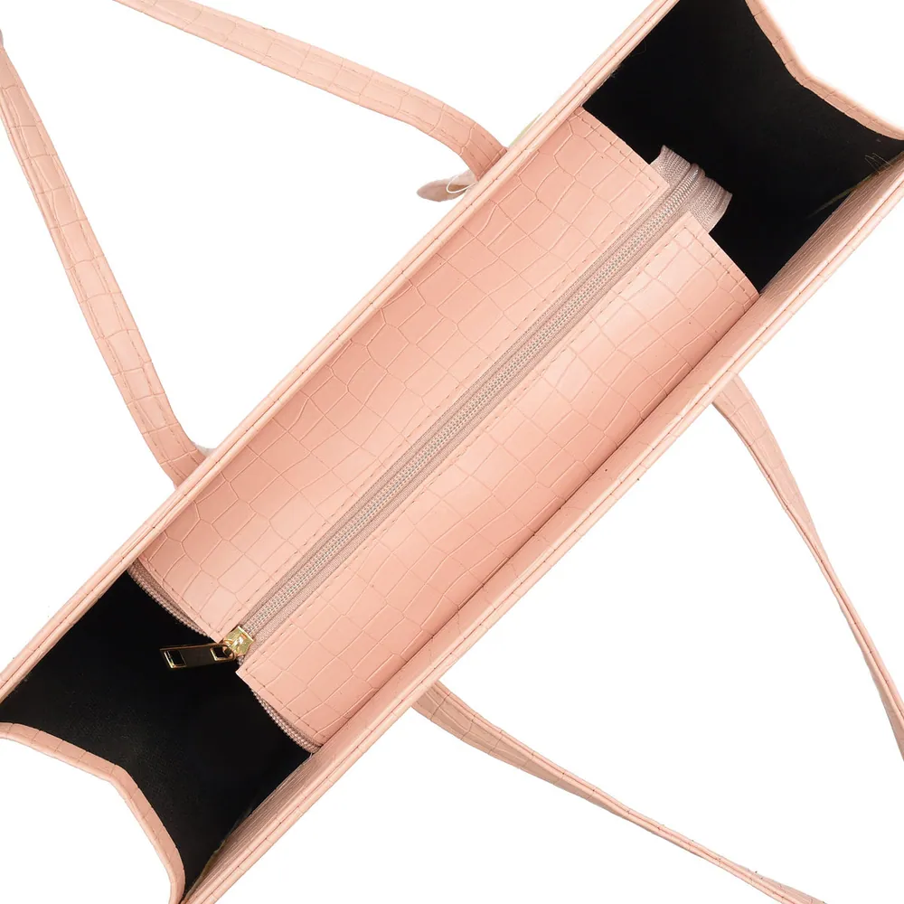 Trendiq Large Capacity Handbag - Peach, view 6