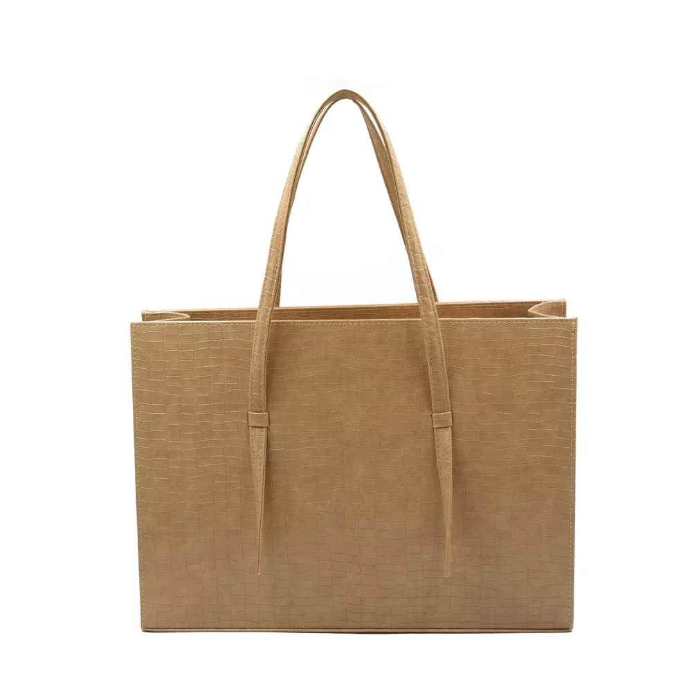 Trendiq Large Capacity Handbag - Skin Beige, view 2
