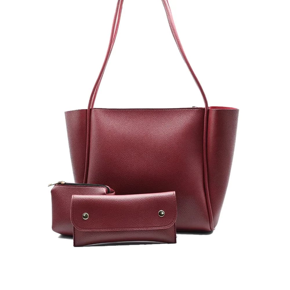 Urban Carry Tote Bag - Maroon, view 2